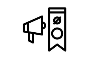 Advertising, Promotion Outline Icon