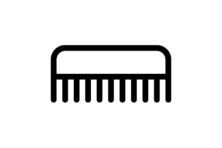 Comb, Hair Outline Icon