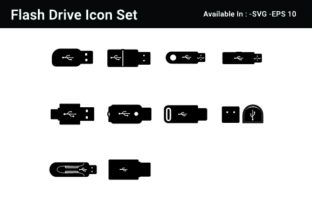 FlashDrive Icon Set Solid Review: Practical for Embroidery Projects